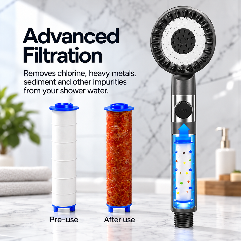 PureStyle Filtered Shower Head