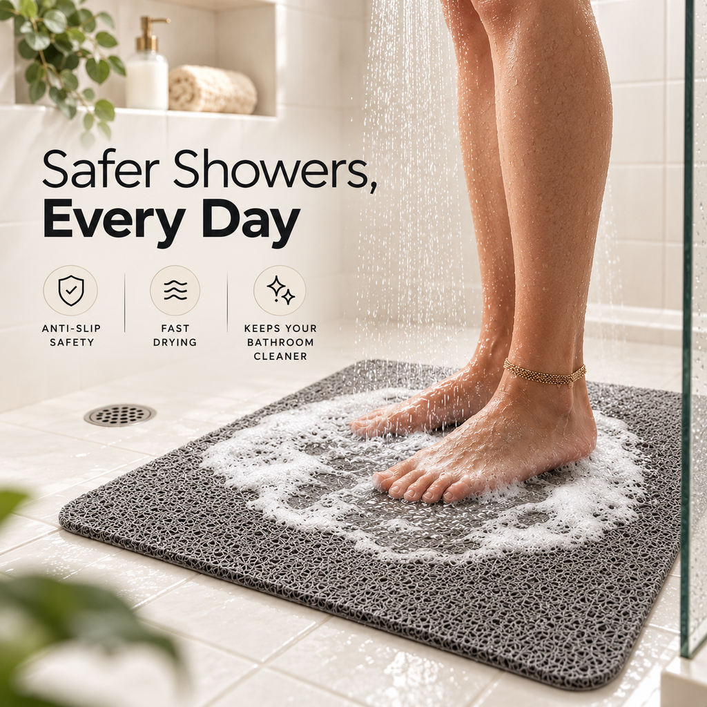 PureStyle Non-Slip Shower Mat