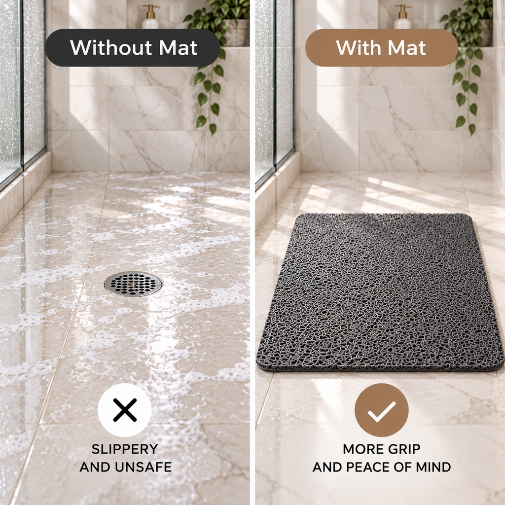 PureStyle Non-Slip Shower Mat