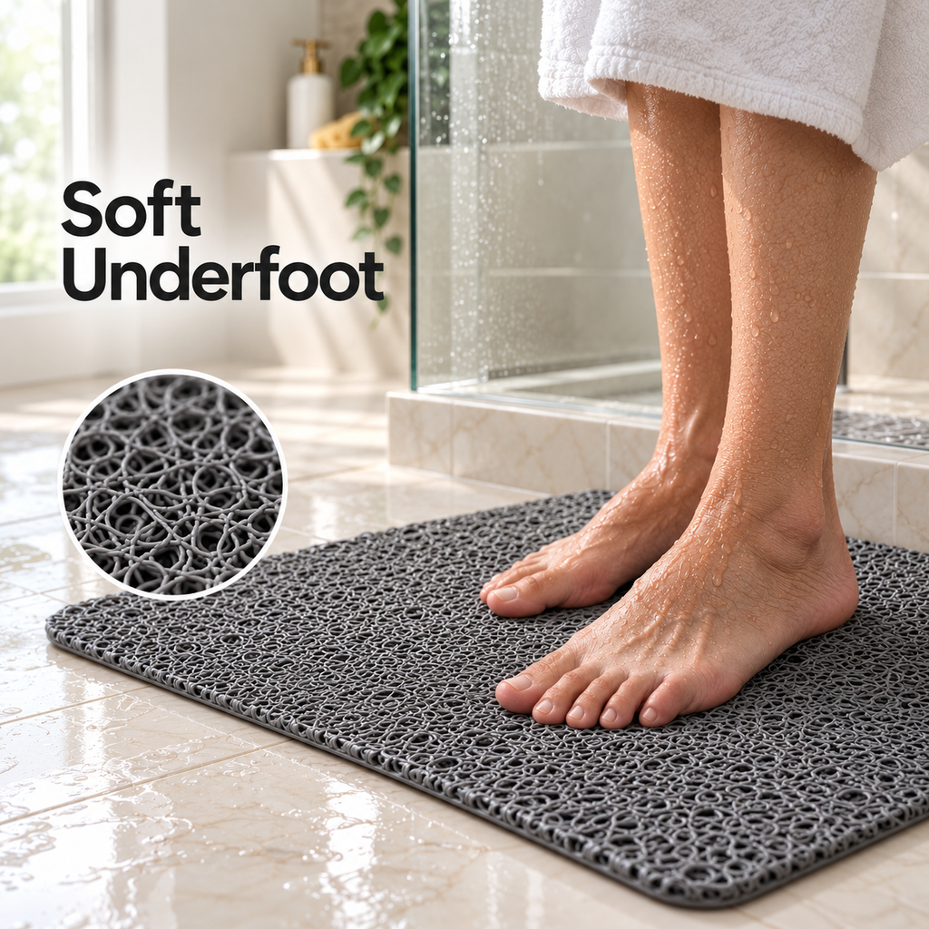 PureStyle Non-Slip Shower Mat